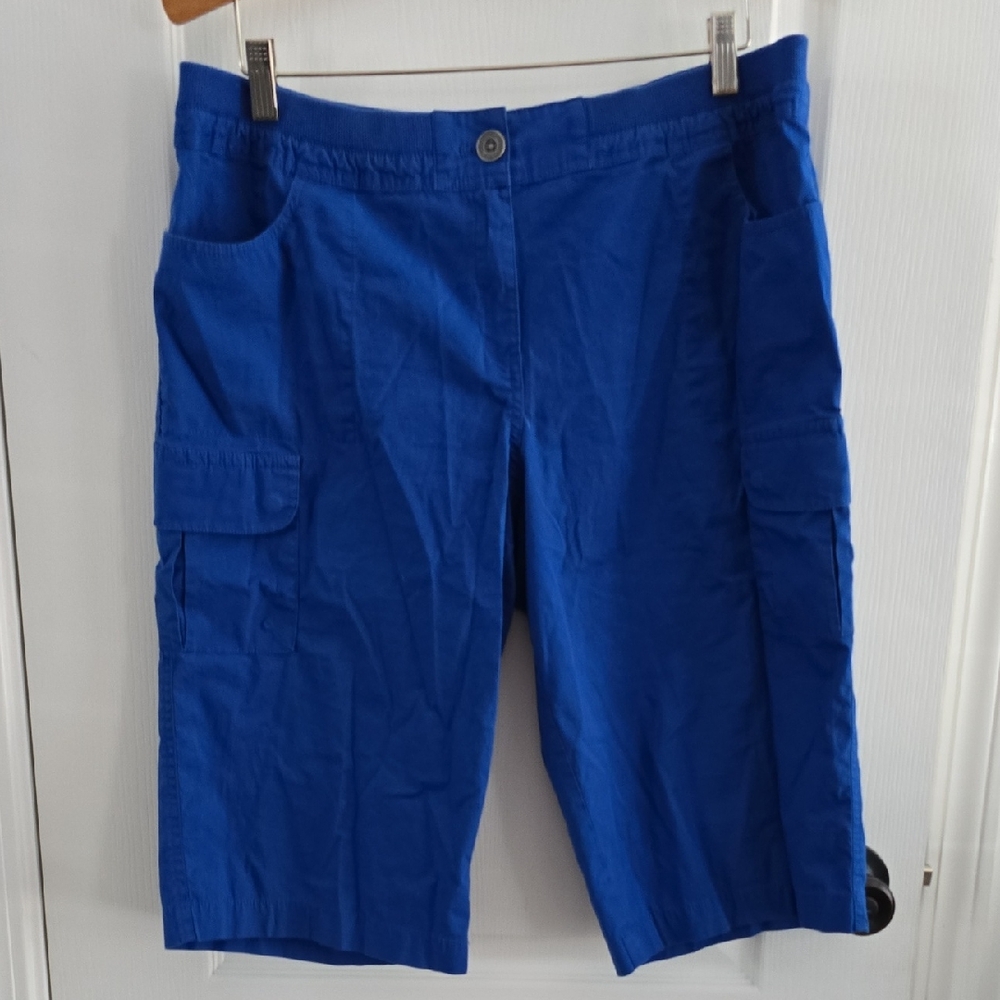 Chico's Vibrant Blue Shorts